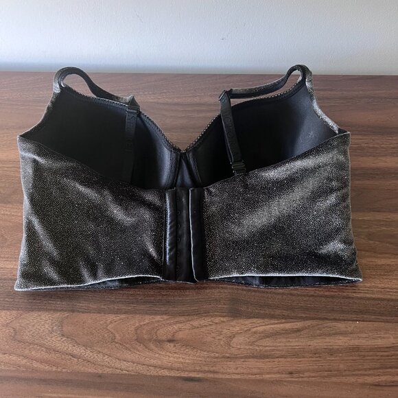 NWT Victoria Secret Lined Demi Velvet Sparkle Bra Body By Victoria Size 38DD - Picture 3 of 6